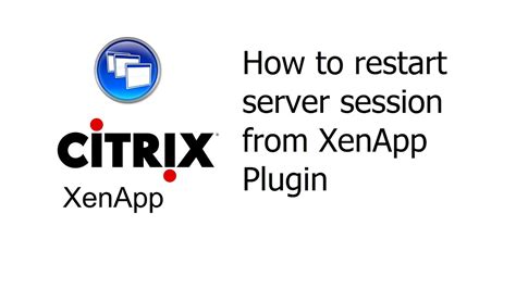  Filter the sessions by server name, username, application name, session status as the Citrix Management Console (from CPS4. . Citrix restart session